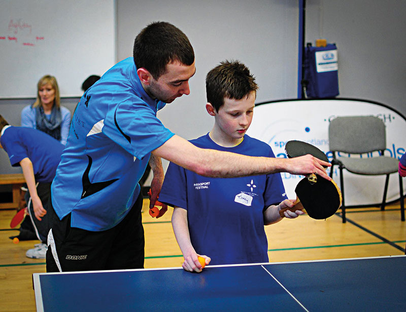 Table tennis training new arrivals