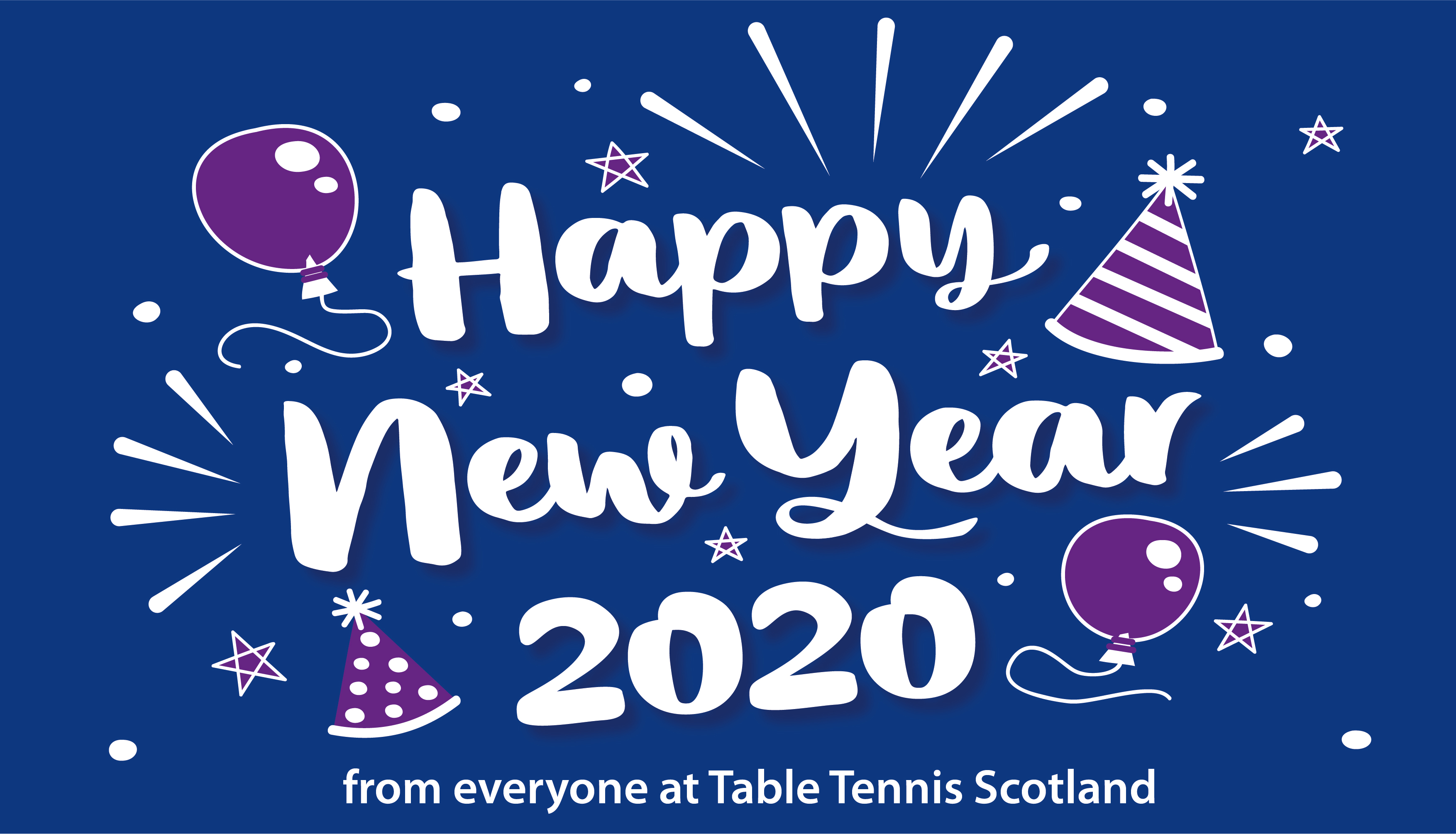 table tennis new year wishes