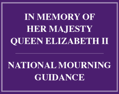 NATIONAL MOURNING GUIDANCE