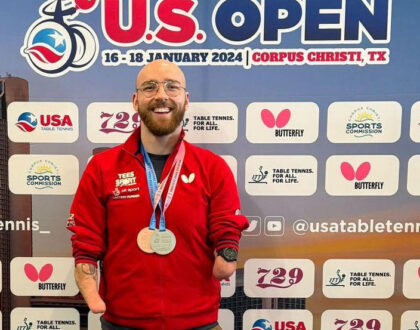 Martin medals in US Para Open