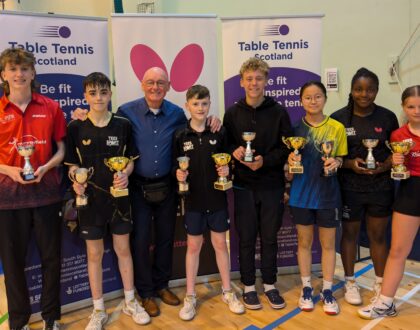 The First TTS Junior and Cadet National Cup