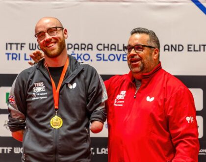 Martin Perry Claims Gold at ITTF World Para Challenger Lasko in Slovenia