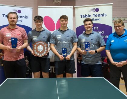 TOP CLASS TABLE TENNIS RETURNS TO DUNDEE